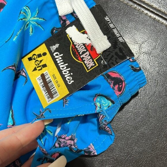 Chubbies Jurassic Park Mini Bites Beach Swim Trunk - Picture 6 of 7